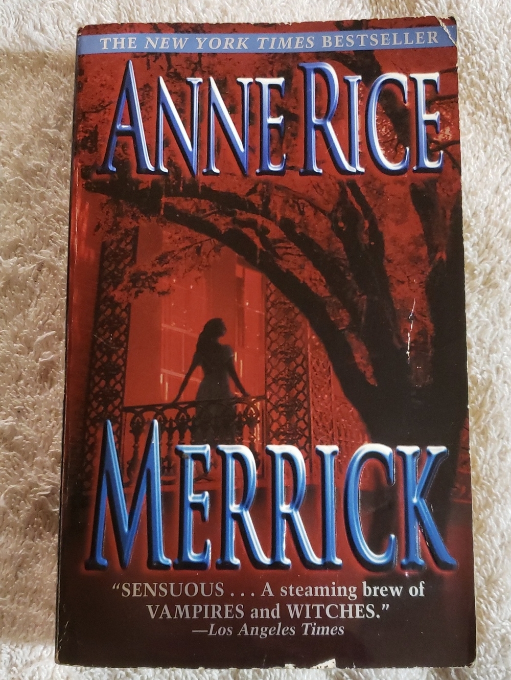 📚4 For $20 - Ann Rice - Merrick Paperback Book - Red Cover